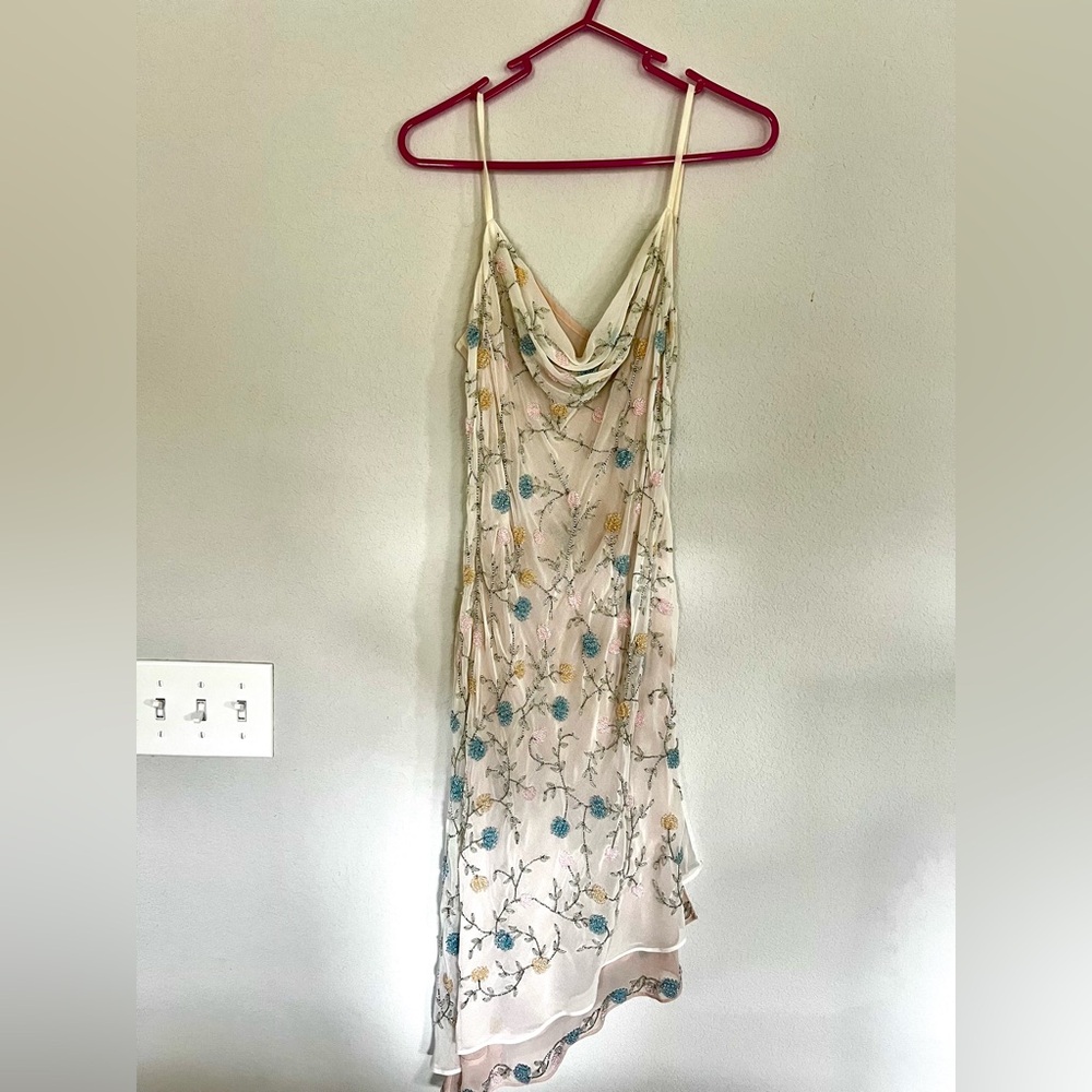 Top Shop Beaded Midi Dress